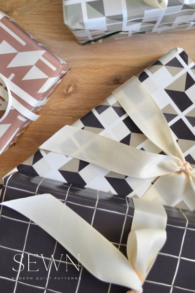 Wrapping Paper | Perfect Placement | Charcoal & Antique Navy