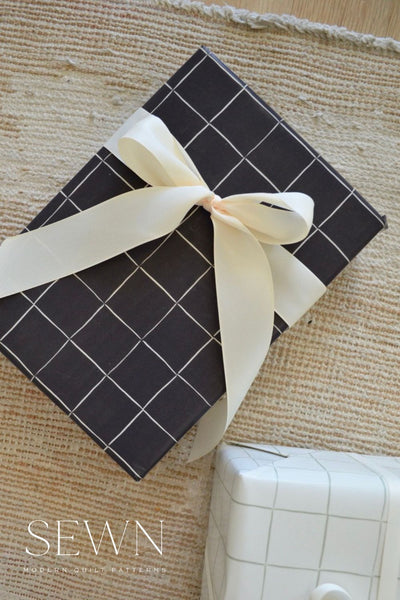 Wrapping Paper | Sketchy Plaid | Sage Green