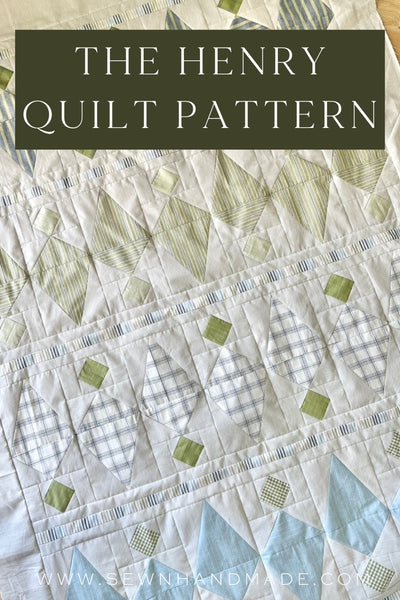Henry Quilt DIGITAL PDF Pattern