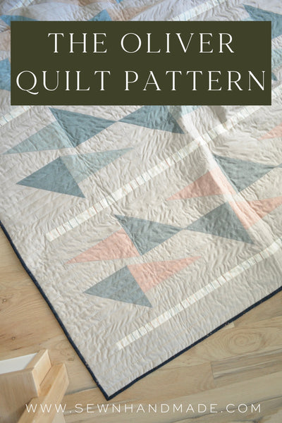 For My Boys Quilt Pattern Series: Henry, Oliver and Milo DIGITAL PDF Patterns
