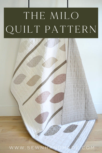 For My Boys Quilt Pattern Series: Henry, Oliver and Milo DIGITAL PDF Patterns