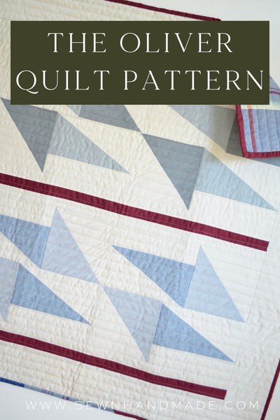 For My Boys Quilt Pattern Series: Henry, Oliver and Milo DIGITAL PDF Patterns