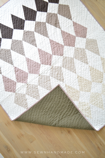 Rooflines Quilt PAPER Pattern