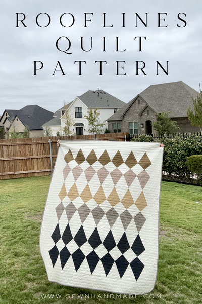 Rooflines Quilt Pattern DIGITAL PDF Pattern