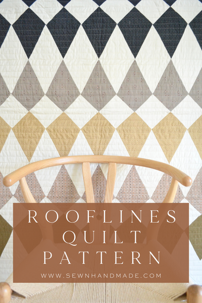 Rooflines Quilt Pattern DIGITAL PDF Pattern