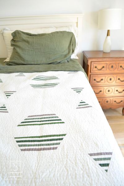 Living Room Quilt PAPER Pattern