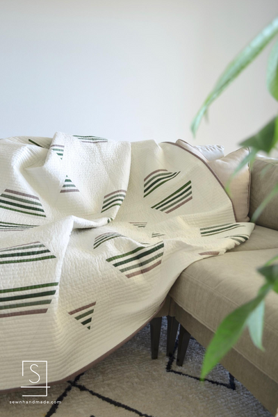 Living Room Quilt PAPER Pattern