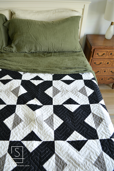 Bedroom Quilt PAPER Pattern