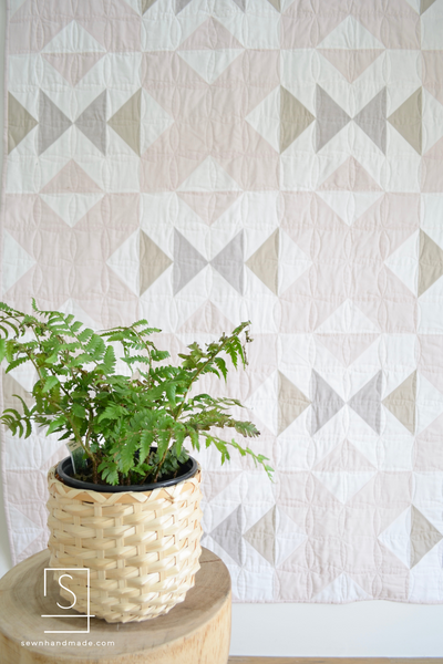 Bedroom Quilt PAPER Pattern