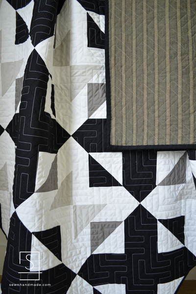 Bedroom Quilt PAPER Pattern