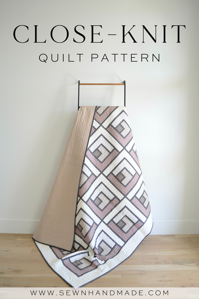 Close-Knit Quilt Pattern DIGITAL PDF Pattern