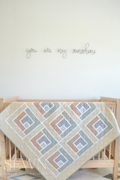 Close-Knit Quilt Pattern DIGITAL PDF Pattern