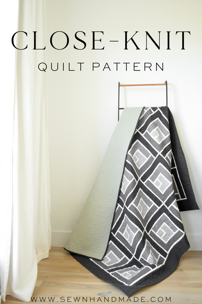 Close-Knit Quilt Pattern DIGITAL PDF Pattern