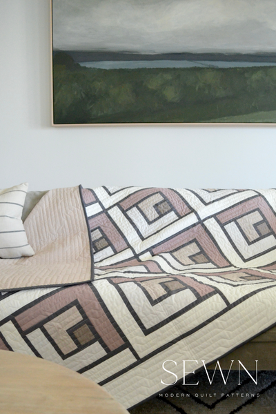 Close-Knit Quilt Pattern DIGITAL PDF Pattern