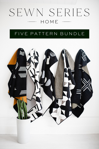 Sewn Home Series: DIGITAL PDF Quilt Pattern Bundle