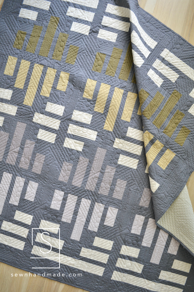 Leaded Light Quilt PAPER Pattern