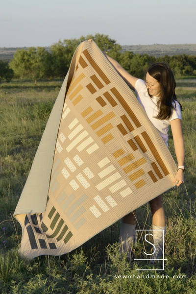 Leaded Light Quilt PAPER Pattern