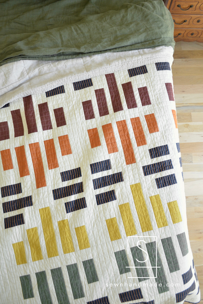 Leaded Light Quilt PAPER Pattern