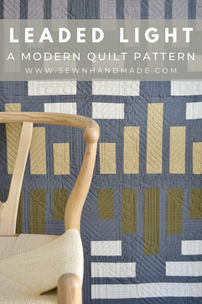 Leaded Light Quilt DIGITAL PDF Pattern