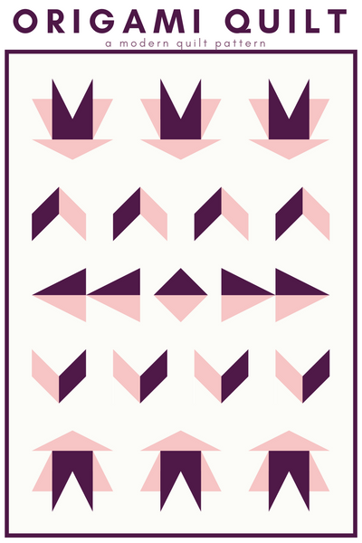 Origami Quilt DIGITAL PDF Pattern