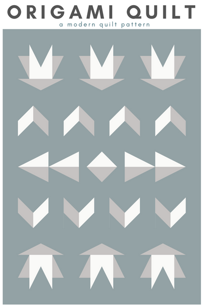 Origami Quilt DIGITAL PDF Pattern