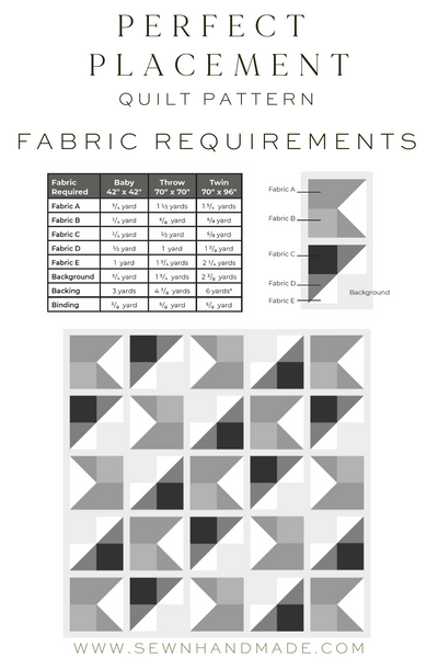 Perfect Placement DIGITAL PDF Pattern