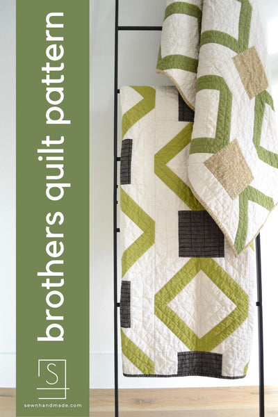 Brothers Quilt DIGITAL PDF Pattern