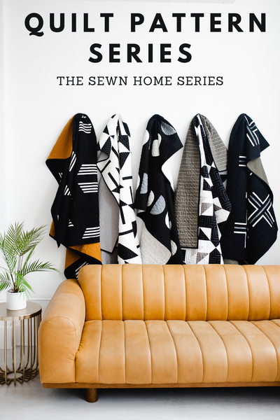 Sewn Home Series: DIGITAL PDF Quilt Pattern Bundle