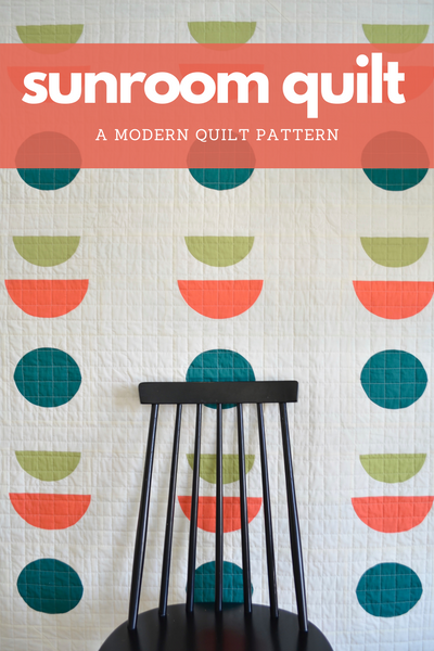 Sunroom Quilt DIGITAL PDF Pattern