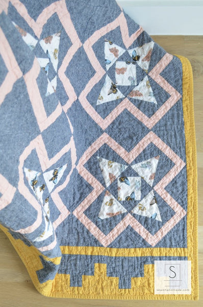 Italian Tiles Quilt PAPER Pattern