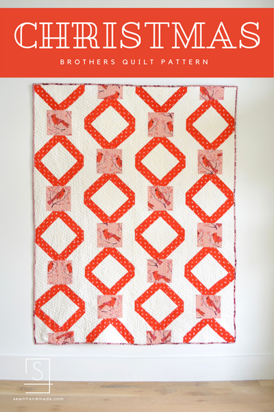 Brothers Quilt DIGITAL PDF Pattern