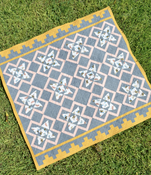 Italian Tiles Quilt PAPER Pattern