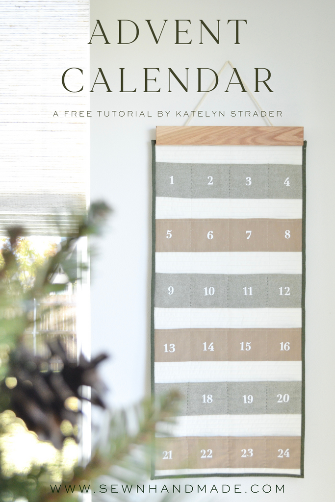 DIY Modern Advent Calendar