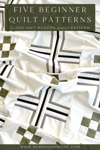 Five Beginner Quilt Patterns