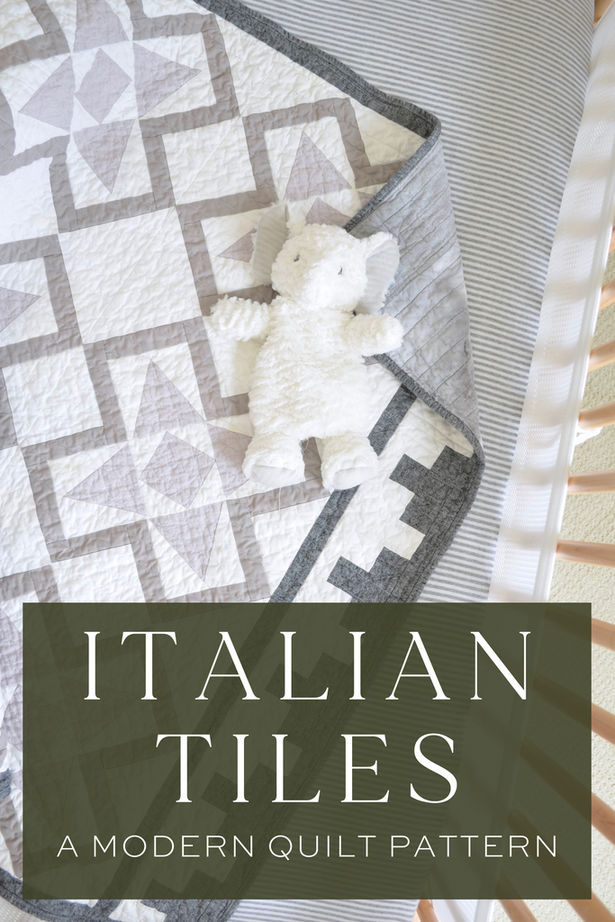 Italian Tiles Quilt Pattern