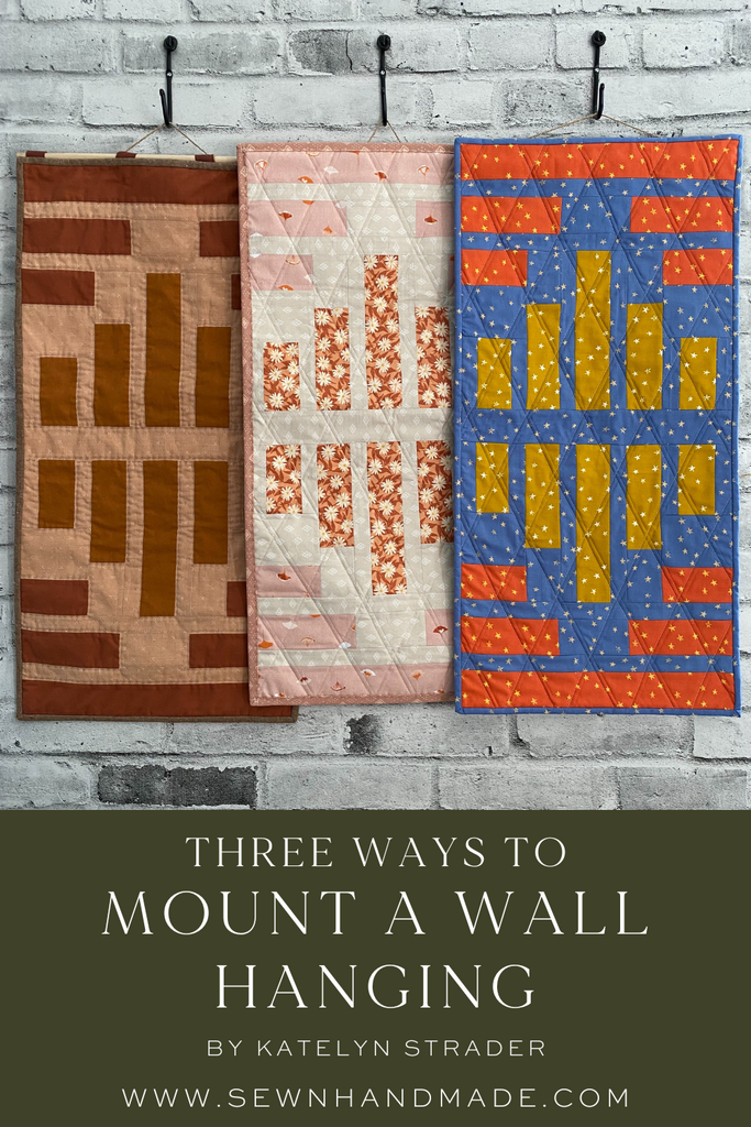 Three Ways to Mount a Wall Hanging