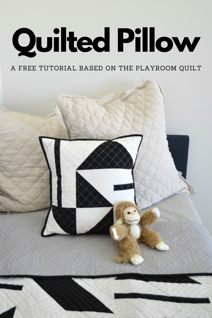 Free Playroom Quilted Pillow Pattern