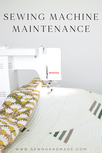 Sewing Machine Maintenance