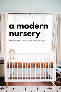 Interior Design : A Modern Nursery