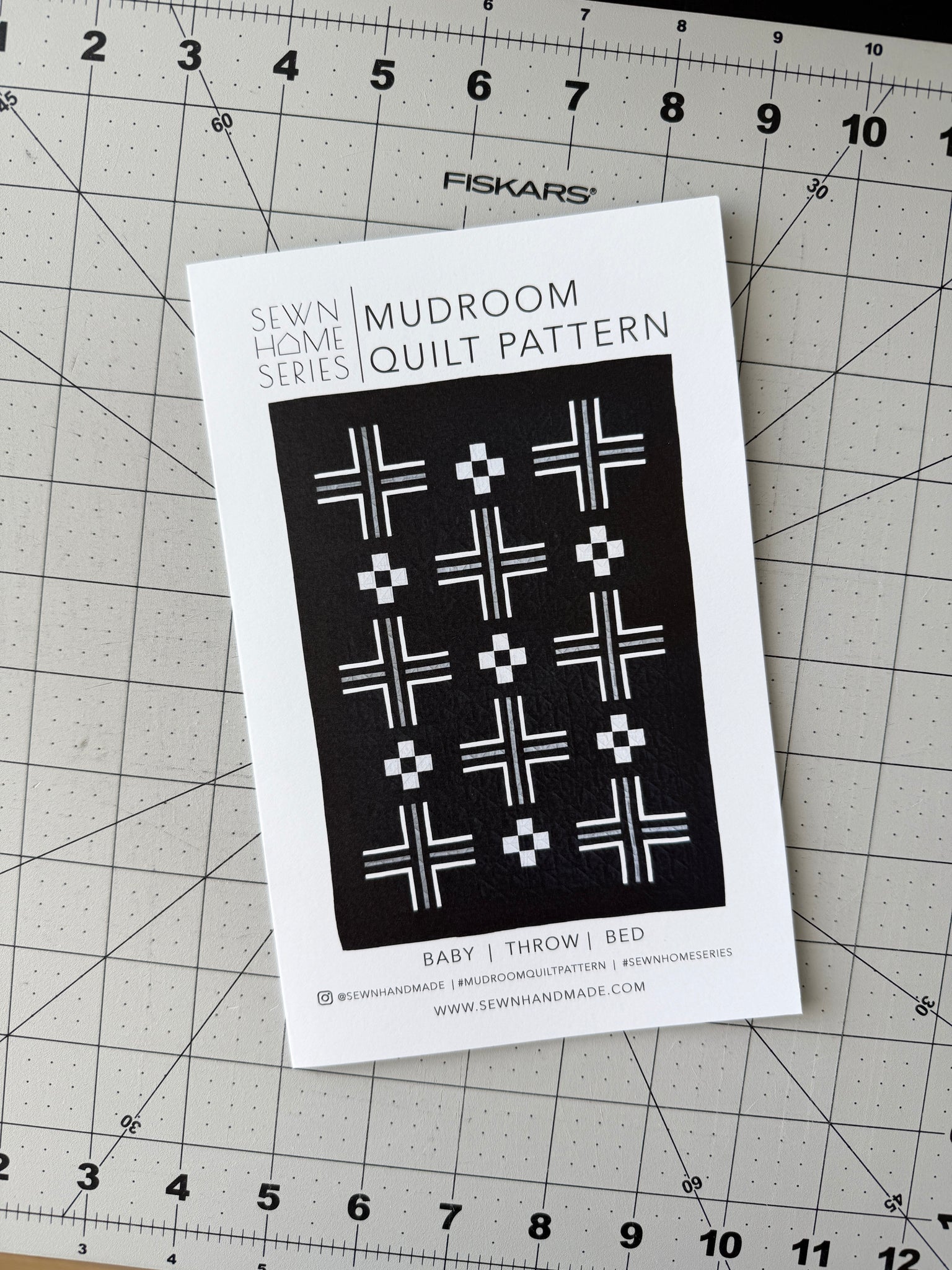 Mudroom Quilt PAPER Pattern