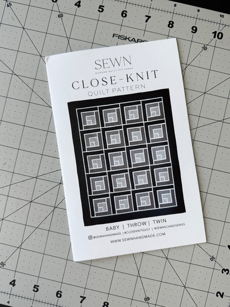 Close-Knit Quilt PAPER Pattern