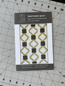 Brothers Quilt PAPER Pattern