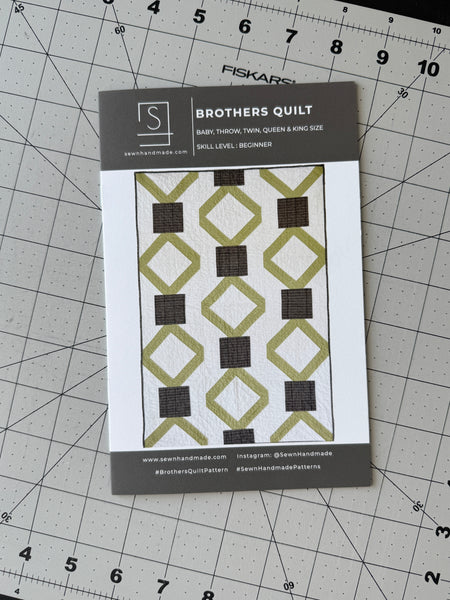 Brothers Quilt PAPER Pattern