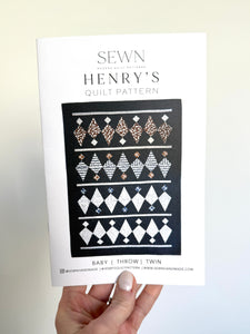 Henry Quilt PAPER Pattern