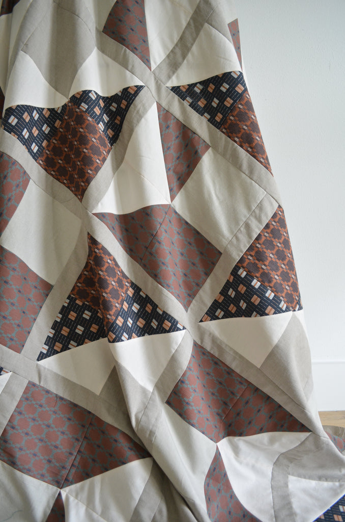 Perfect Placement Quilt Kit – Sewn Modern Quilt Patterns by Amy