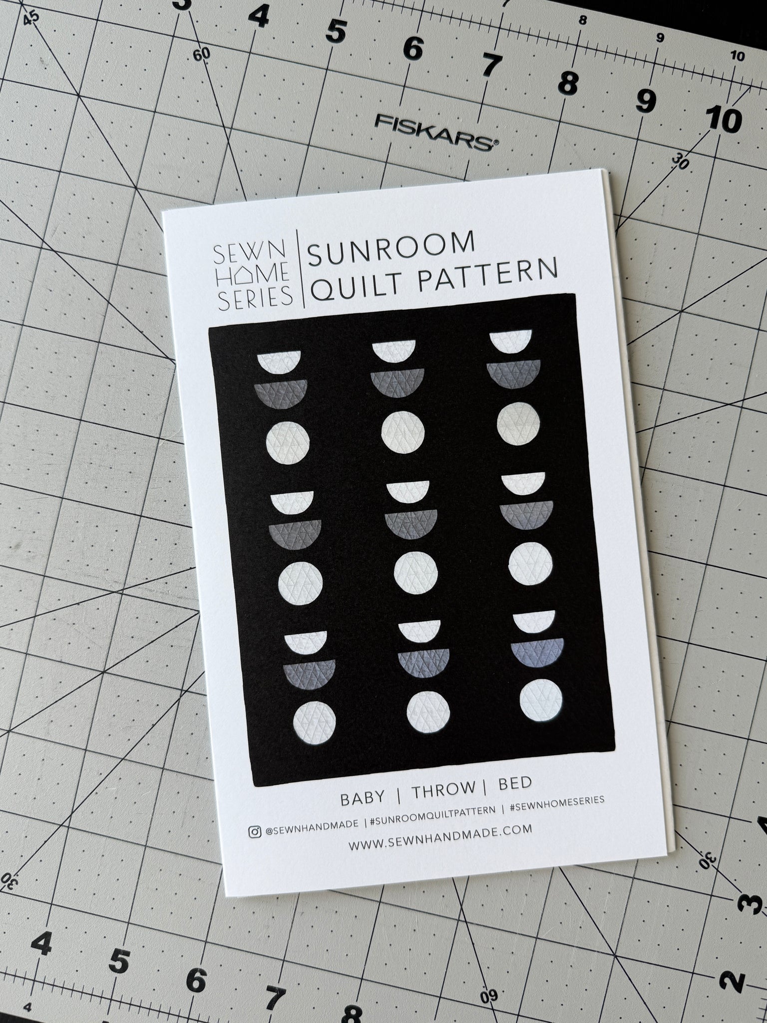 Sunroom Quilt PAPER Pattern