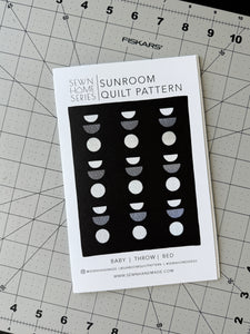Sunroom Quilt PAPER Pattern