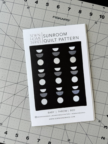 Sunroom Quilt PAPER Pattern