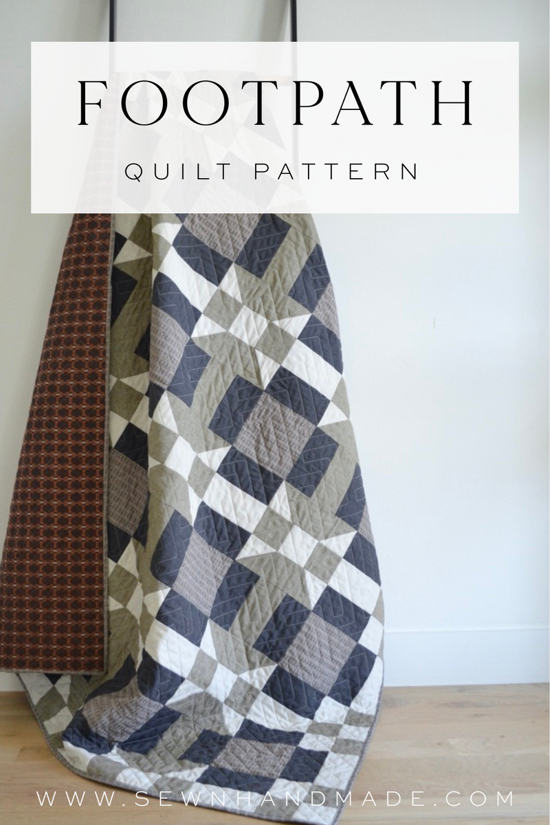 SH118 Footpath Quilt PAPER Pattern (Wholesale Bundle) – Sewn Modern ...