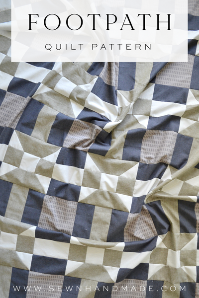 SH118 Footpath Quilt PAPER Pattern (Wholesale Bundle)